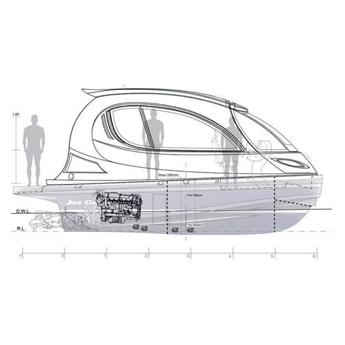 23-foot Capsule Leisure Boat