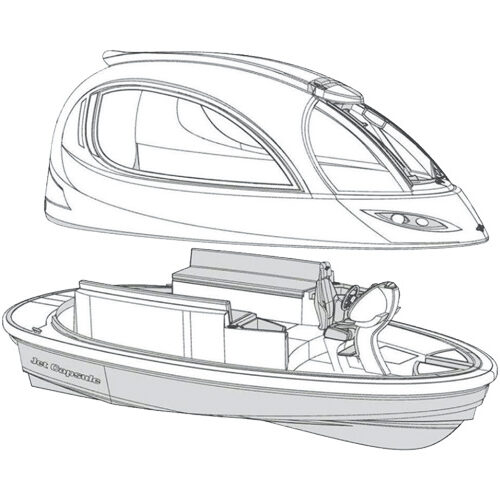 23-foot Capsule Leisure Boat
